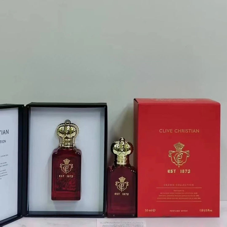 50ml Luxury Unisex Perfume – Oriental Floral Chypre Fragrance with Woody Amber & Tobacco Notes Long-Lasting Elegant Scent