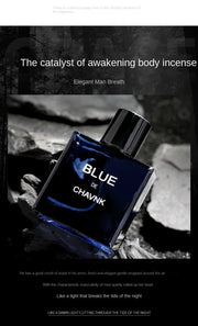 Luxury Men Perfume Classic Blue Cologne Spray Fresh Fragrance Long Lasting Aroma Eau De Parfum Pheromone Parfums Homme