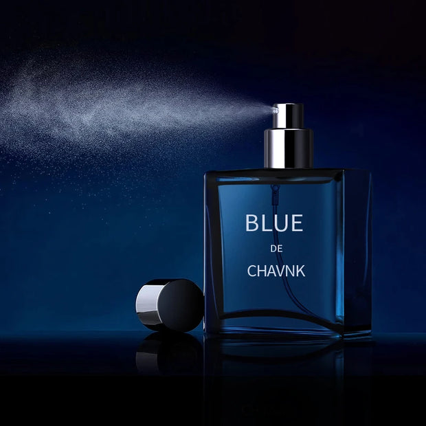 Luxury Men Perfume Classic Blue Cologne Spray Fresh Fragrance Long Lasting Aroma Eau De Parfum Pheromone Parfums Homme