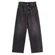 Loose Wide Leg Women's Jeans High Waist Denim Pants Comfortable Fit Casual High Waist Trousers from Mainland China