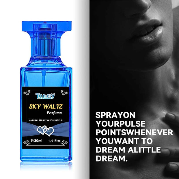 Luxury Blue Mediterranean Unisex Perfume Fresh Fruity Ultimate Charm Fragrance Natural Wood Couple Premium Eau De Toilette 50ml