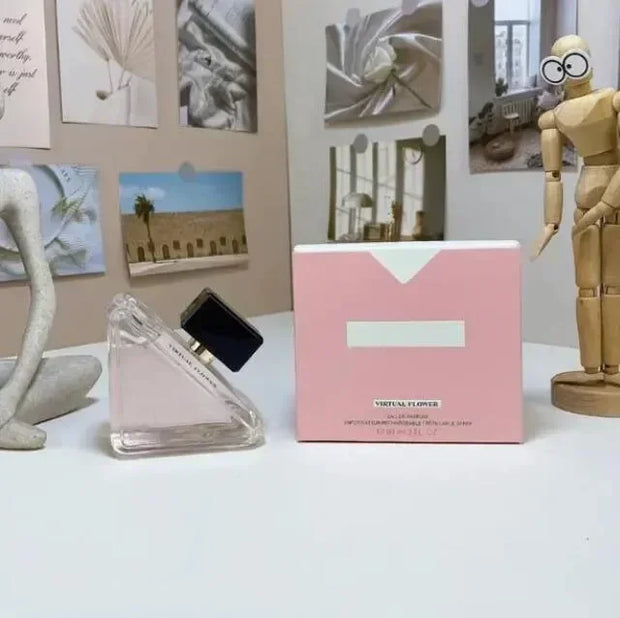Luxury brand Women Perfume Virtual Flower scent 90ML intense Parfum Sexy Lady Parfum good smell long time lasting Fragrance